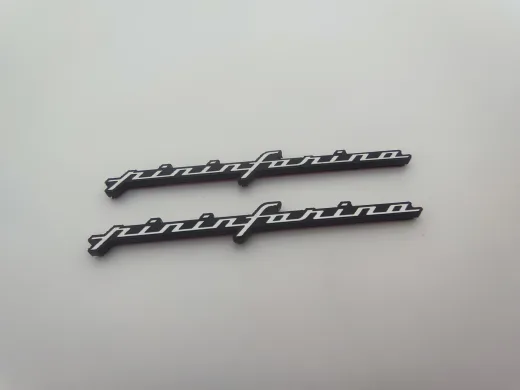 Pininfarina 6cm  etiket