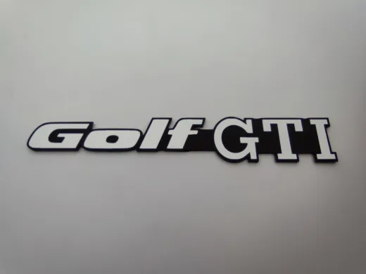 Golf GTI yazısı