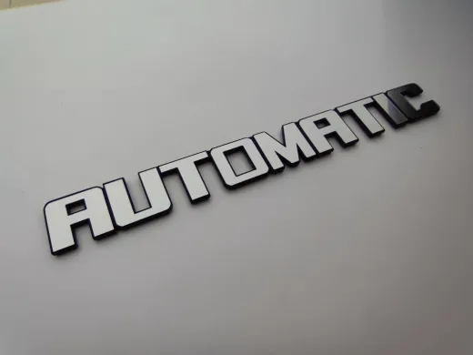 Ford automatic plastik etiket