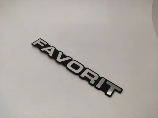 Skoda Favorit Bagaj yazısı