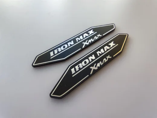 Yamaha iron max xmax alüminyum kapalma plastik etiket