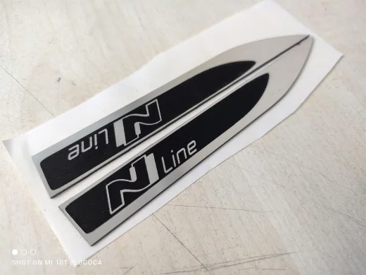 Hyundai N line Çamrluk bıçak etiketi