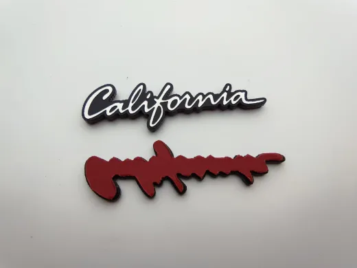 California plastik etiket