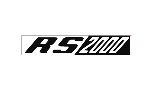 Ford RS 2000 Etiket