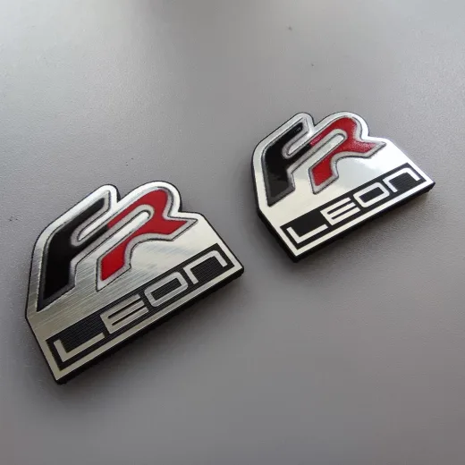2 adet Seat FR Etiket Leon , Seat veya ibiza Yazı seçenekli