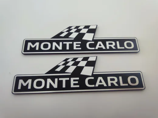Skoda Monte Carlo  Çamurluk etiketi