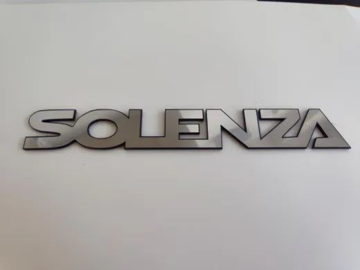 Dacia Solenza  bagaj yazısı Eski tip