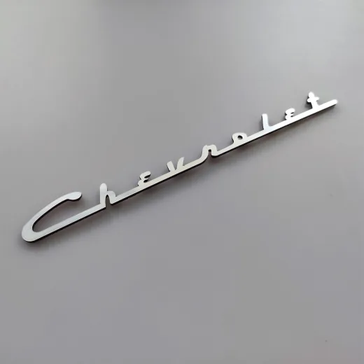 Chevrolet eski tip logo yazı bagaj yazısı