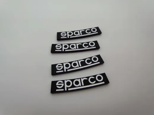 4 adet sparco jant etiketi