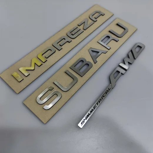 4 lü Subaru impreza bagaj yazı seti