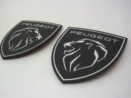 Yeni peugeot çamurluk kolon Logosu 2 adet