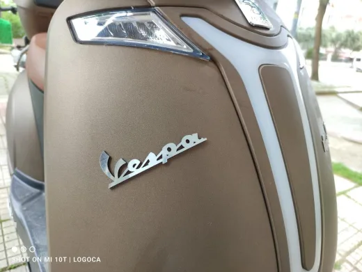 2x Vespa motor  logosu