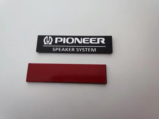 Pioneer speaker system Eski seri logo pioneer old series logo