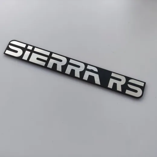 Ford Sierra RS Bagaj yazısı