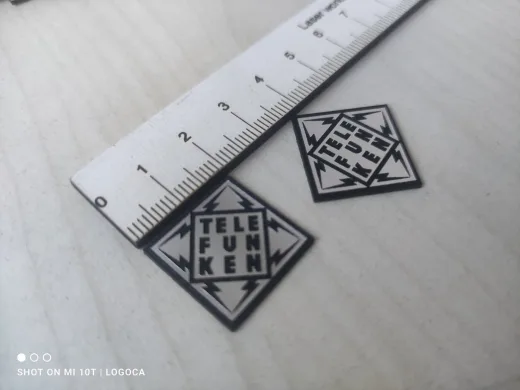 Telefunken ses sistemi logosu - Kare logo
