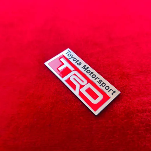 Toyota motorsport TRD  ve toyota racing developer etiket 