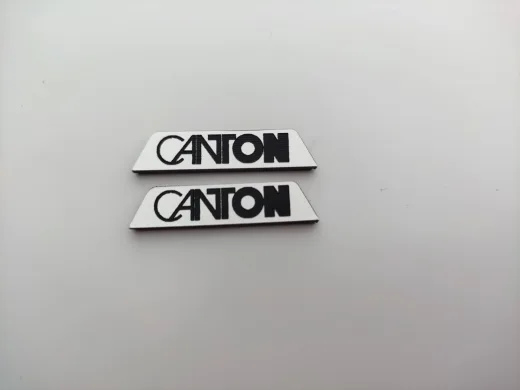 Üçgen köşekli Canton logo