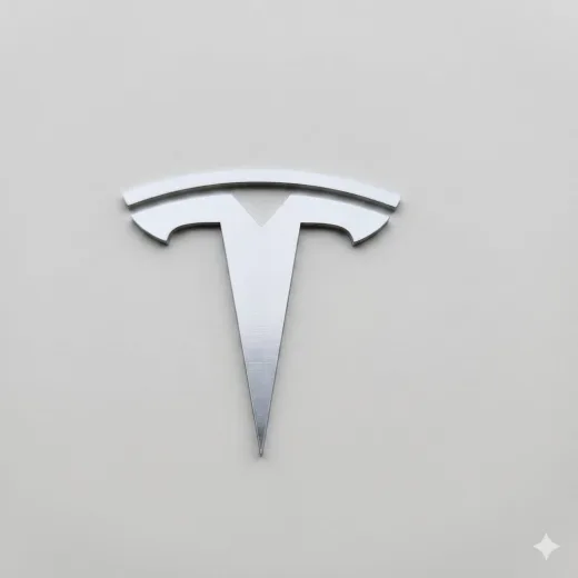 Tesla Ön Kaput Logosu - Yüksek Kalite esnek ve Dayanıklı