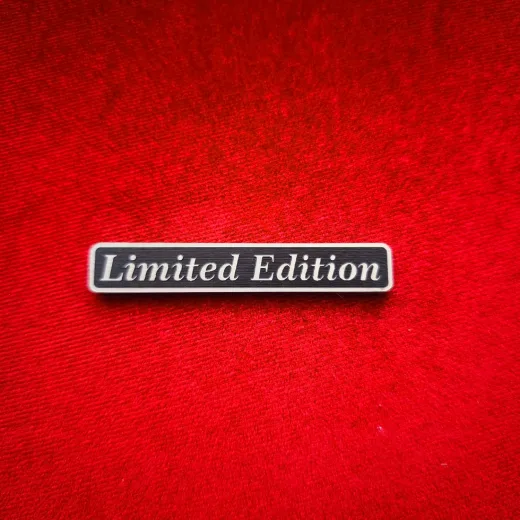 Limited Edition 2'li Araba Etiket Seti - Otomobil Aksesuarı ve Süs Çıkartma