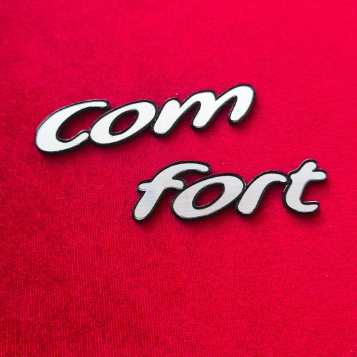 Defolu - Vauxhall / Opel Corsa C Comfort  model kapısı için comfort Yazısı  2000-2006
