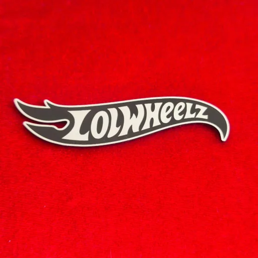 lolwheelz Plastik Etiket - 3 Farklı Ölçü seçeneği