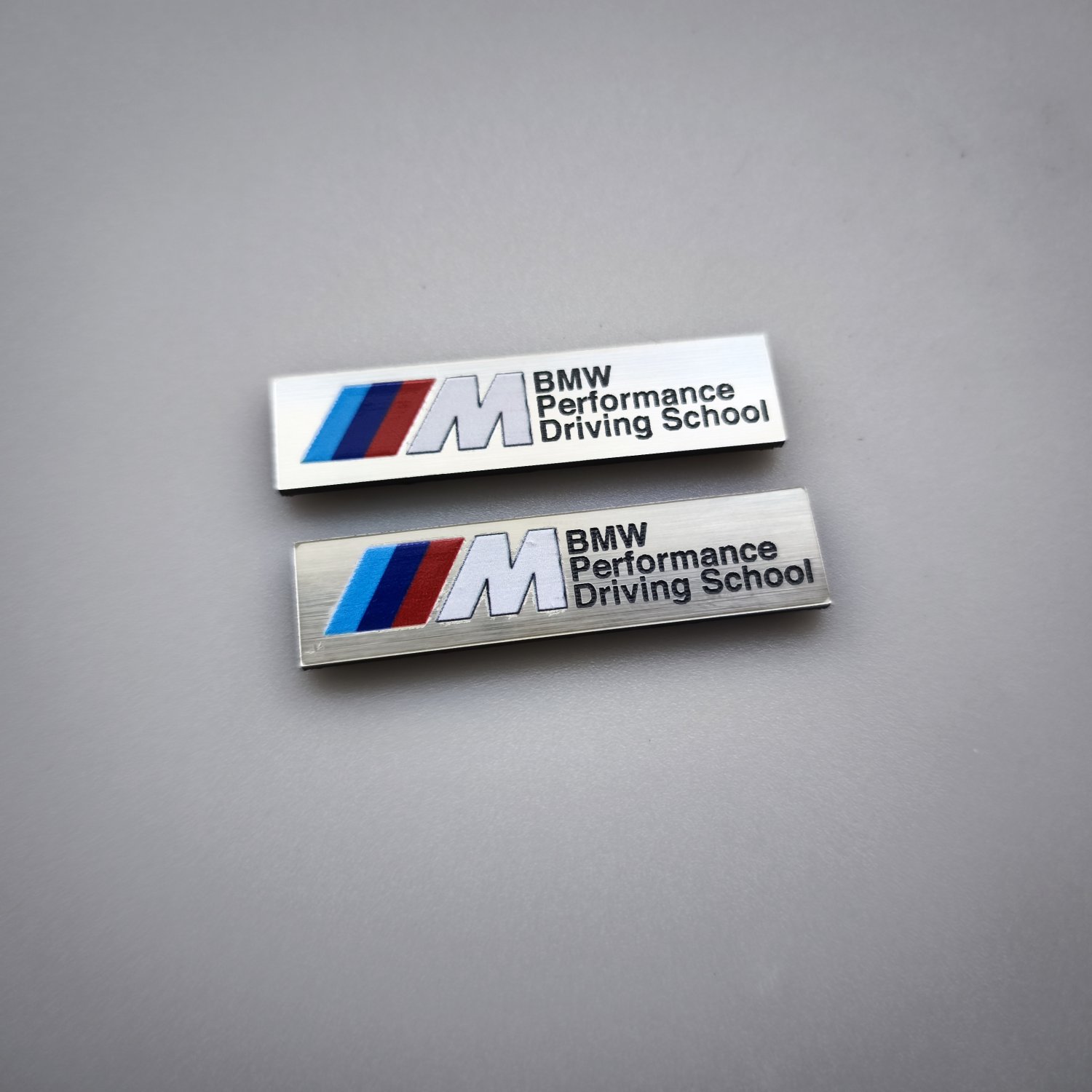 2x BMW M Performance driving school renkli plastik etiket - Resim 5