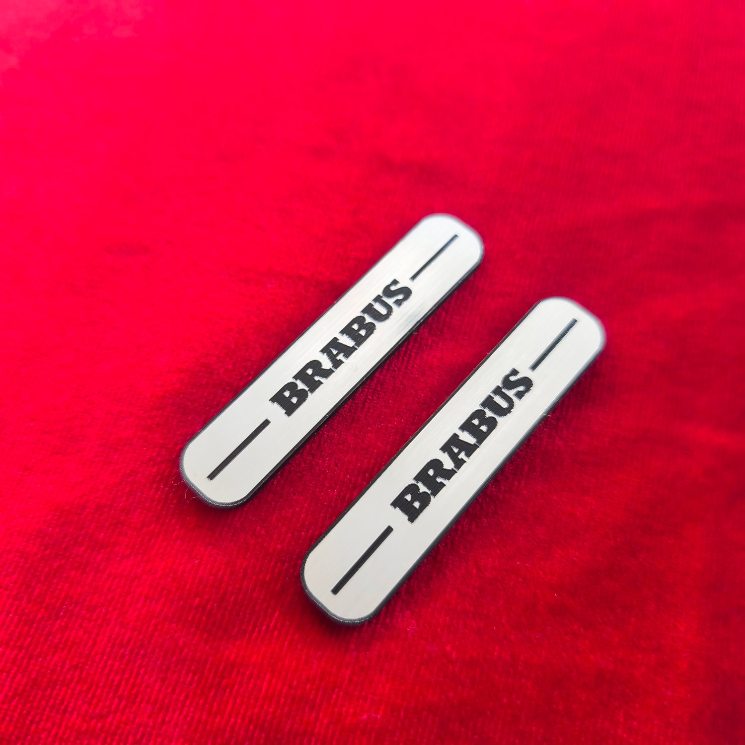 Brabus Etiket sticker logo - Görsel 2