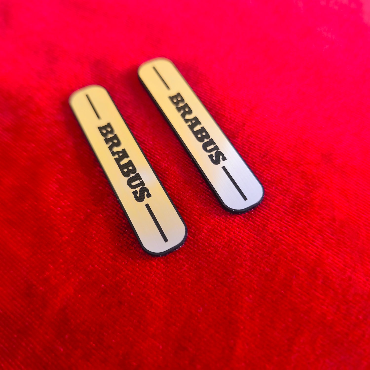 Brabus Etiket sticker logo - Görsel 3
