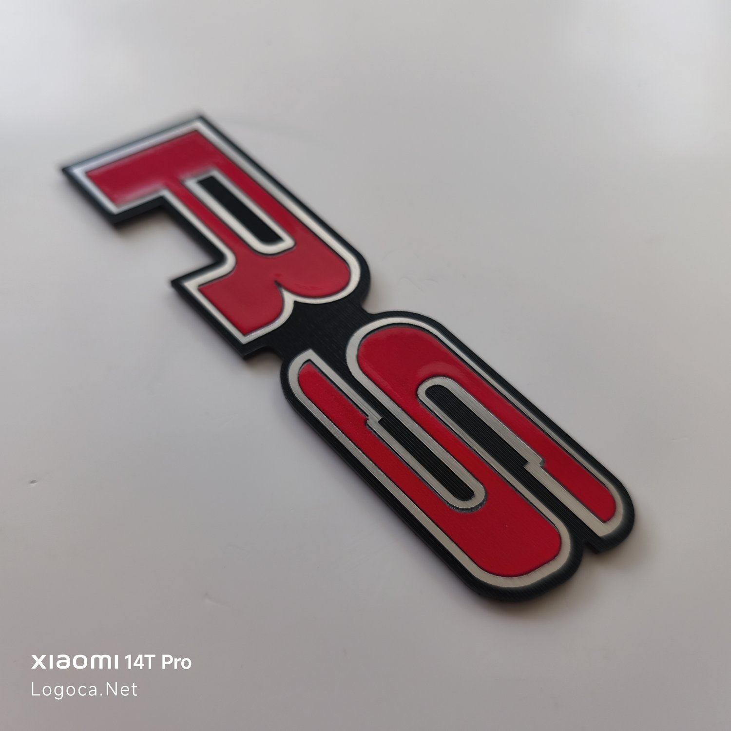 Honda Rs logo Renkli plastik yapışkanlı etiket - Resim 4