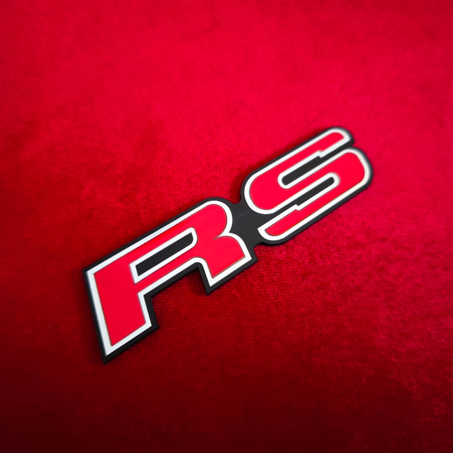 Honda Rs logo Renkli plastik yapışkanlı etiket - Görsel 2