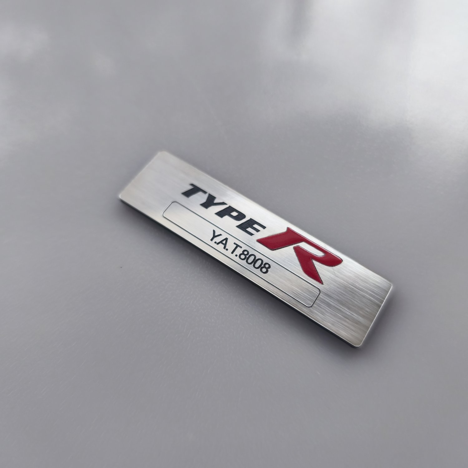 Honda TYPE Numaralı etiket