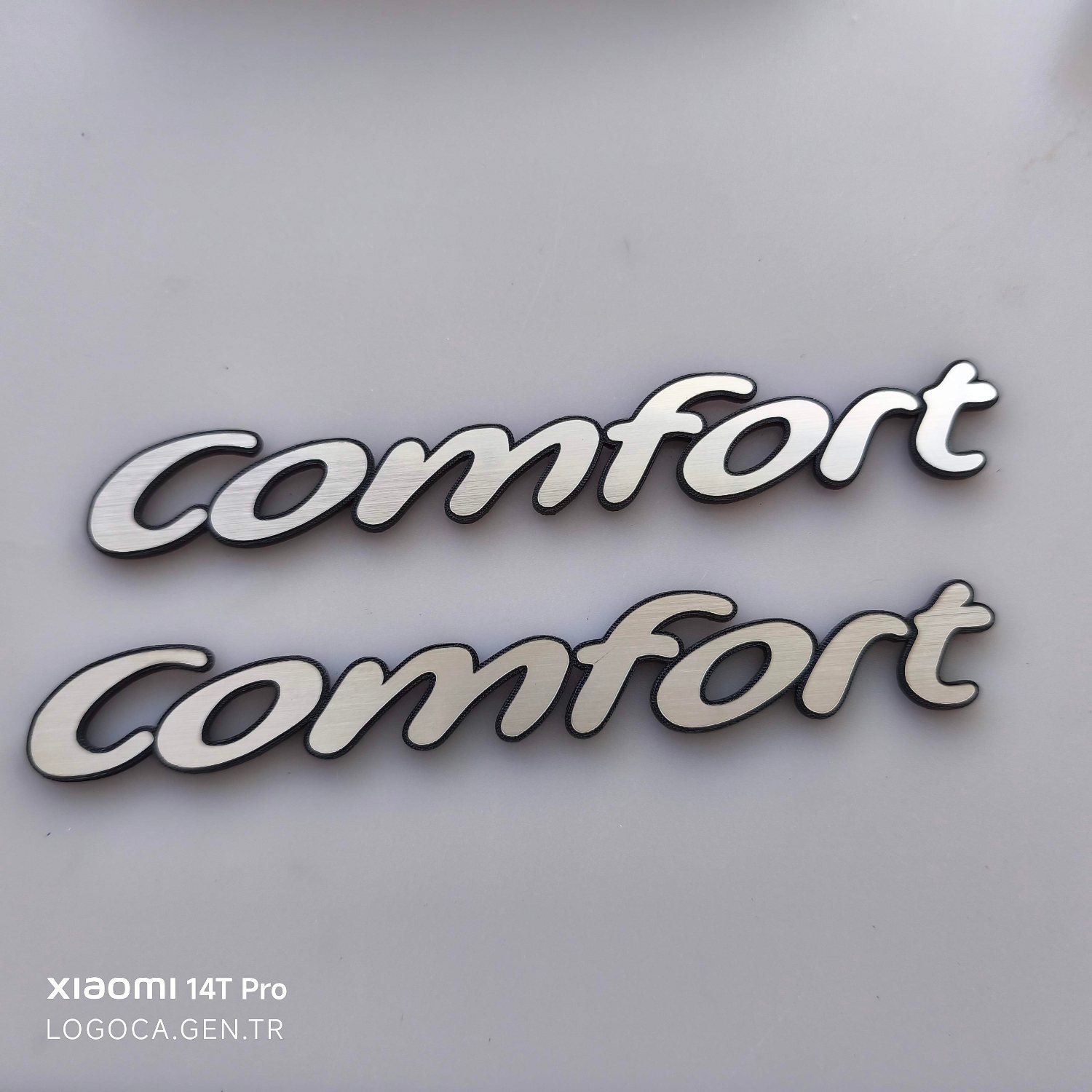 Vauxhall / Opel Corsa C Comfort  model kapısı için comfort Yazısı  2000-2006 - Görsel 3