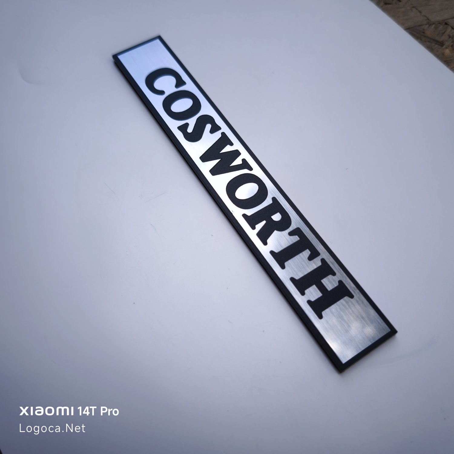 Cosworth plastik Bagaj Yazısı Amblemi - Şık ve Dayanıklı - Resim 3