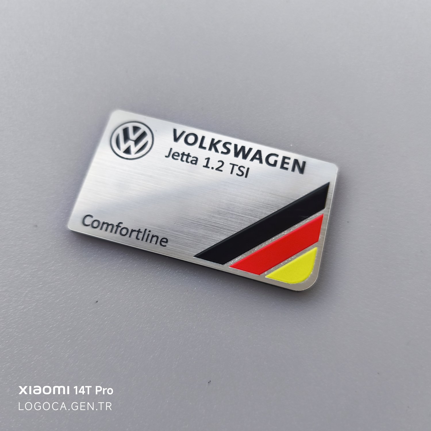 Araca özel Renkli ülke bayraklı 7x4cm Plastik etiket Metalik - Resim 5