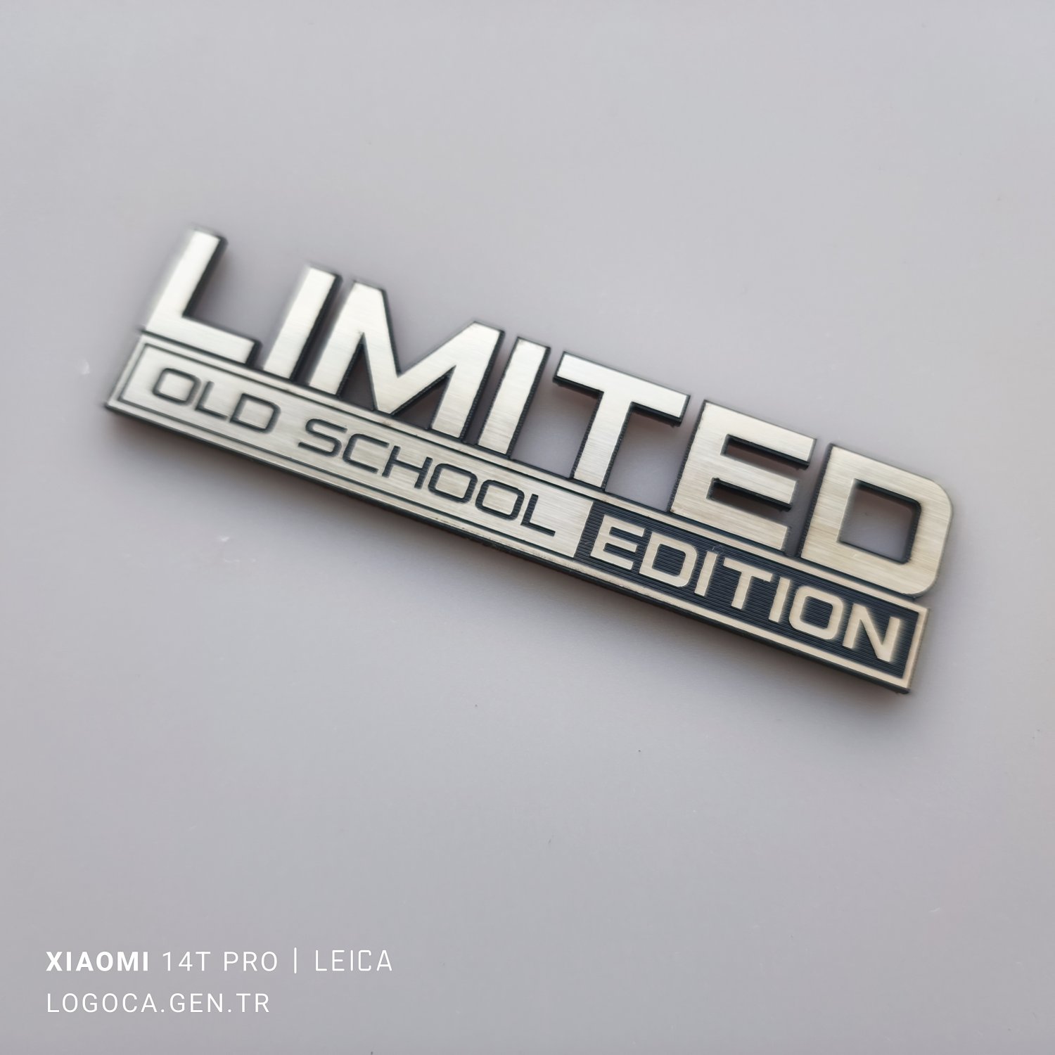 Kişiselleştiirlebilir limited Edition Yazısı - Resim 2