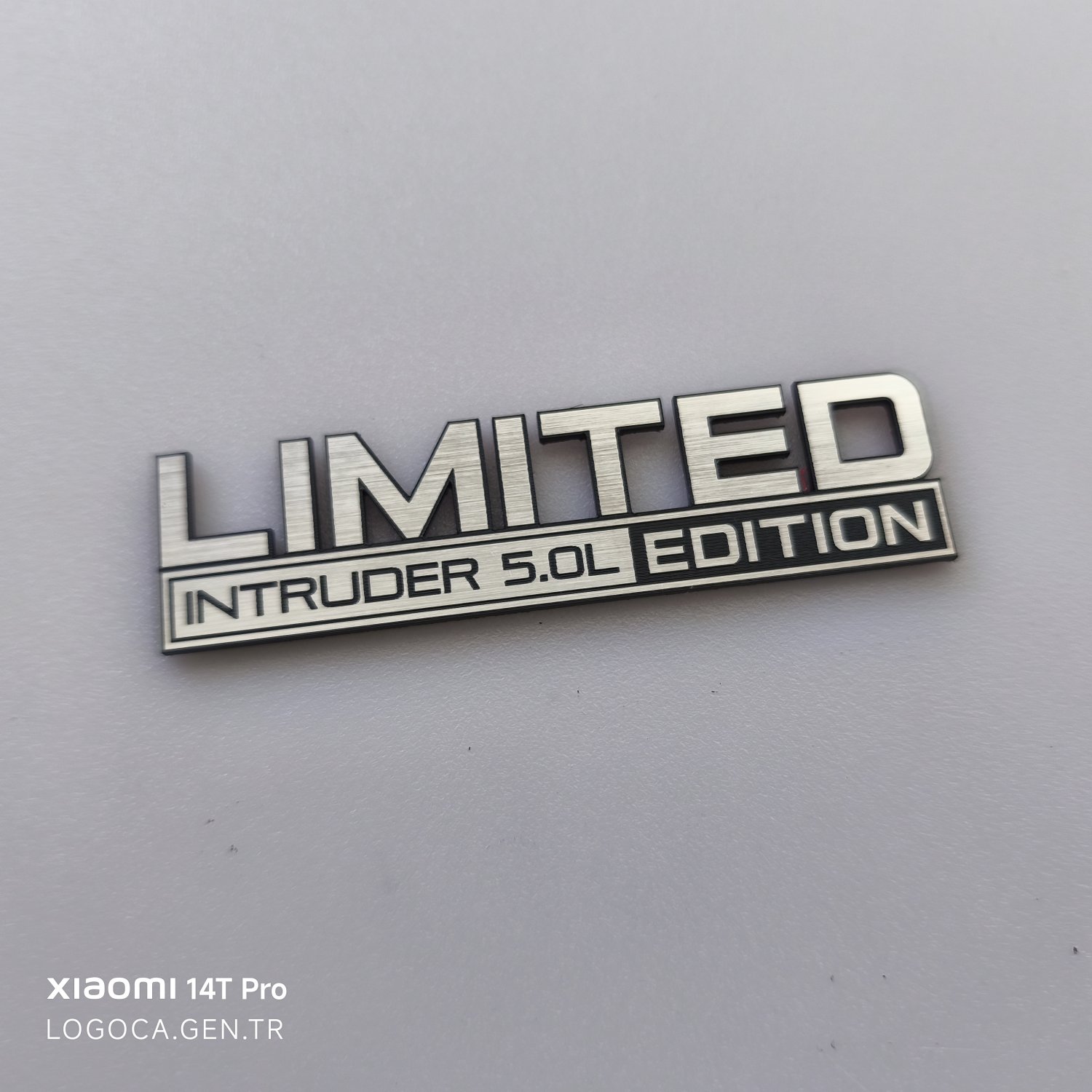 Kişiselleştiirlebilir limited Edition Yazısı - Resim 9