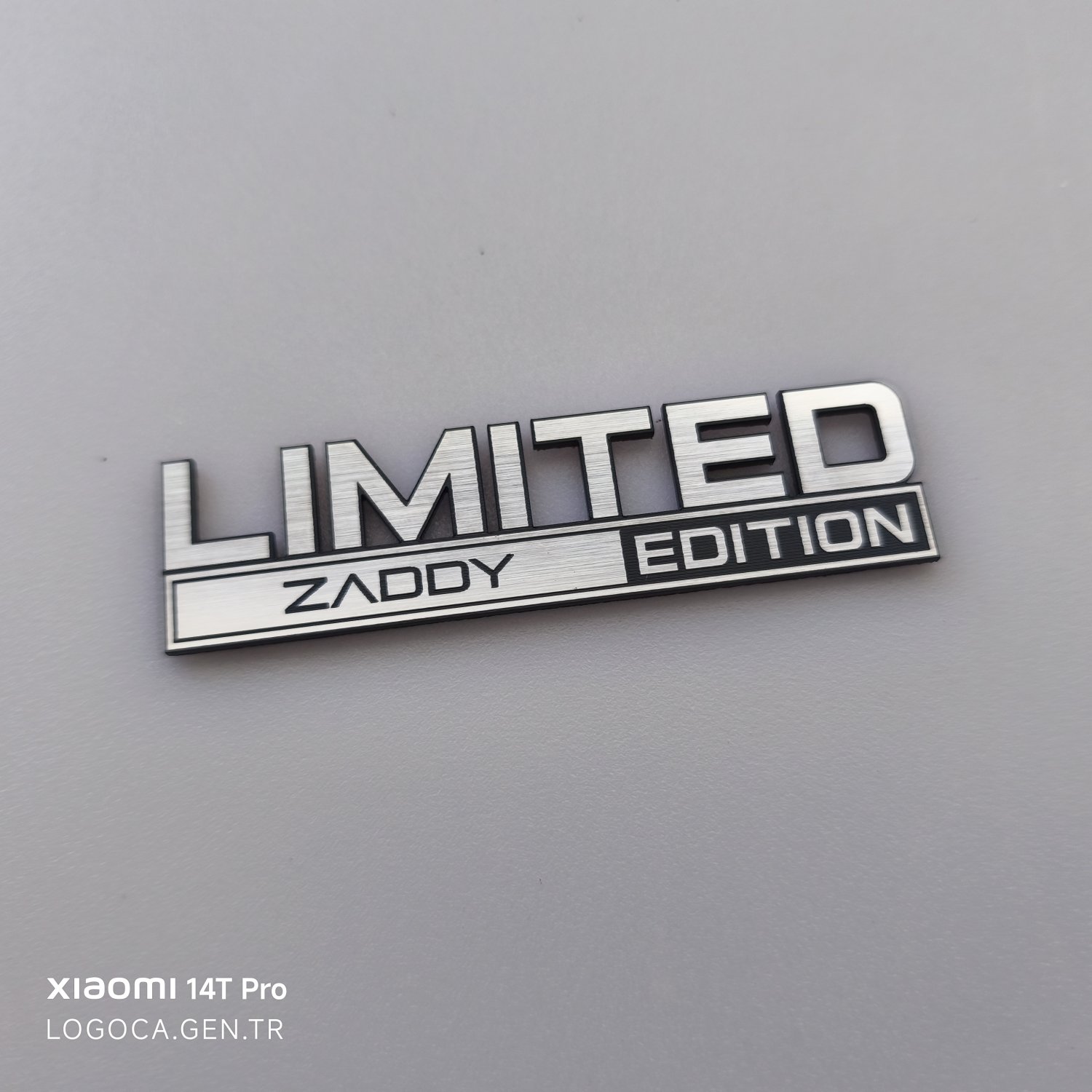 Kişiselleştiirlebilir limited Edition Yazısı - Resim 10