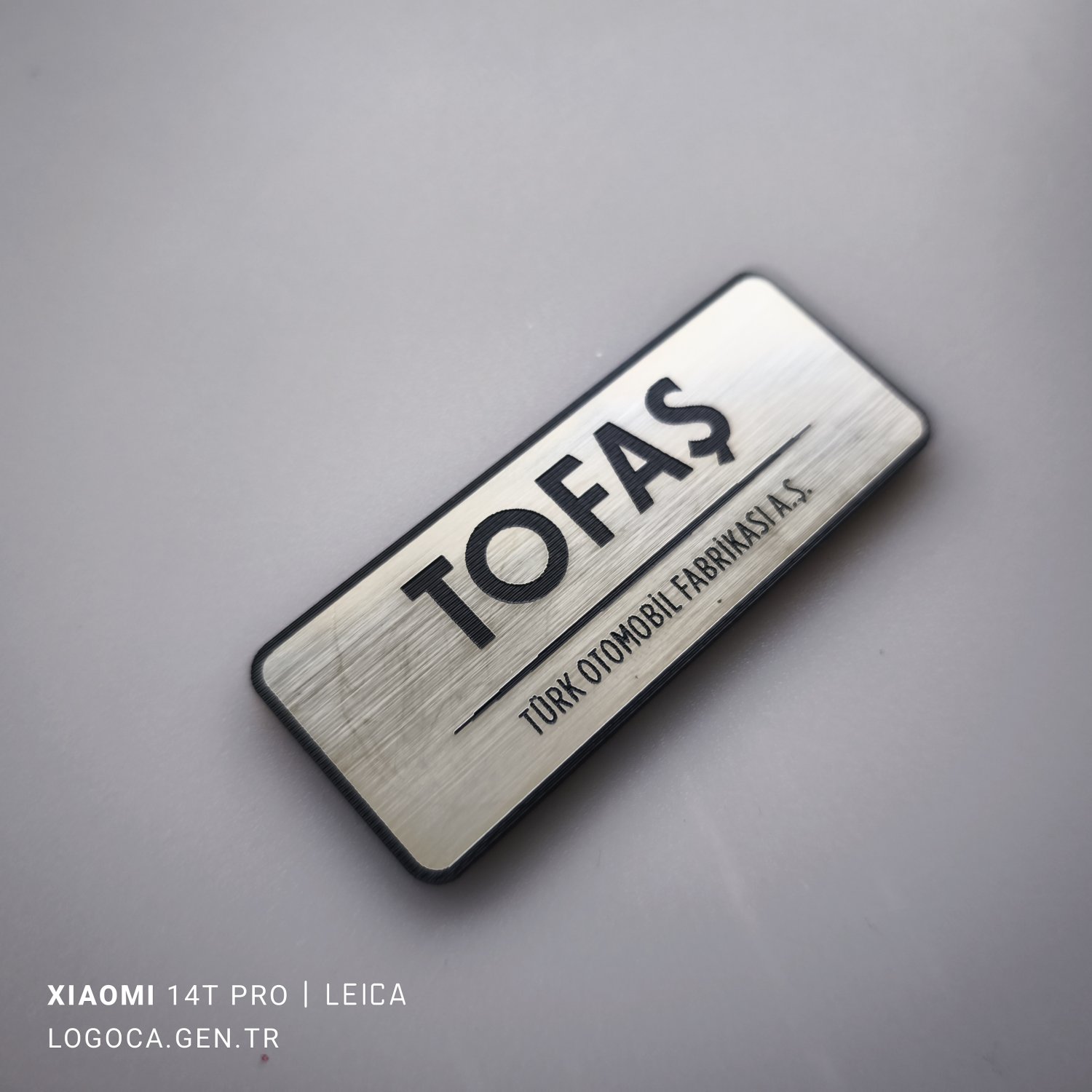 Tofaş Türk otomobil fabrikası AŞ etiketi - Resim 2
