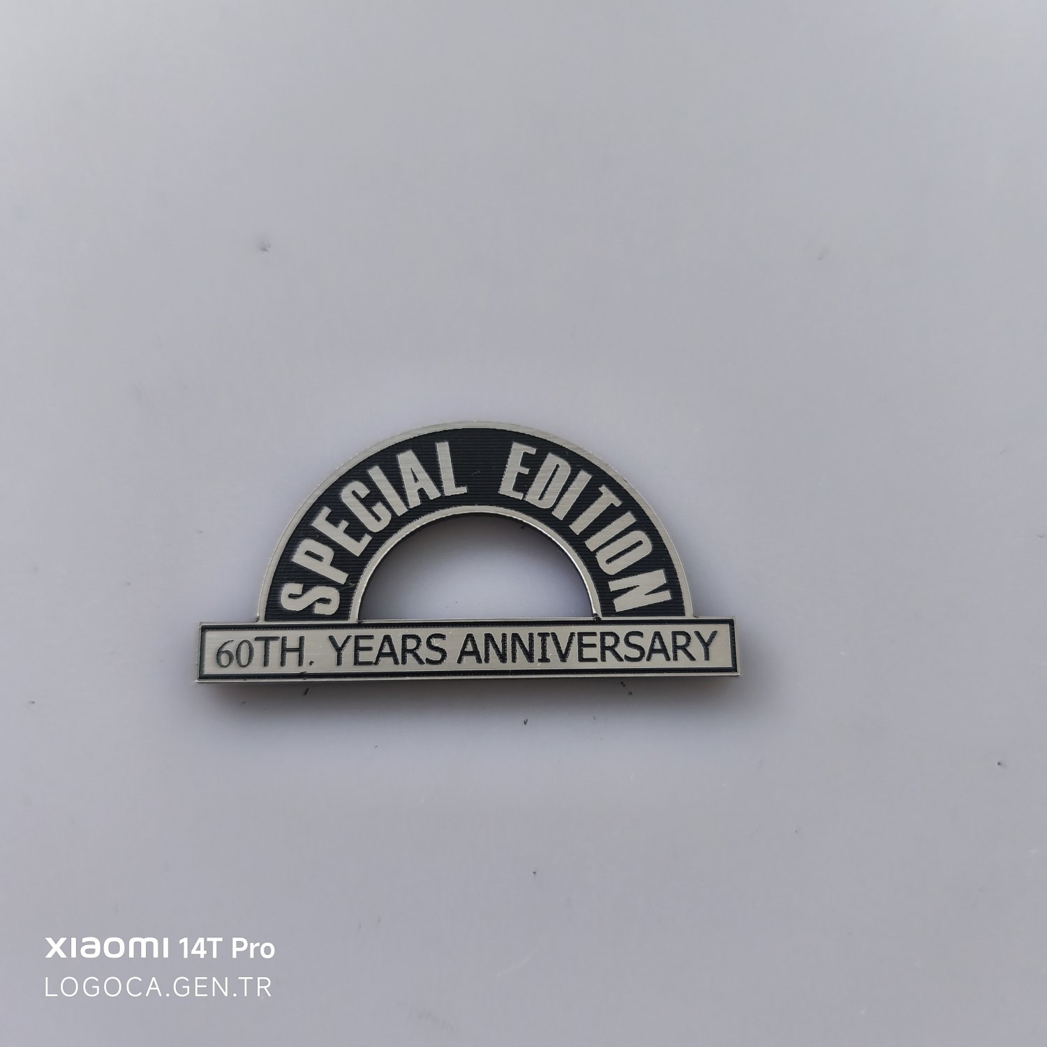 Kişiselleştirilebilir Yarım Daire Araba Etiketleri - Özelleştirilmiş Araç Aksesuarları - Resim 7