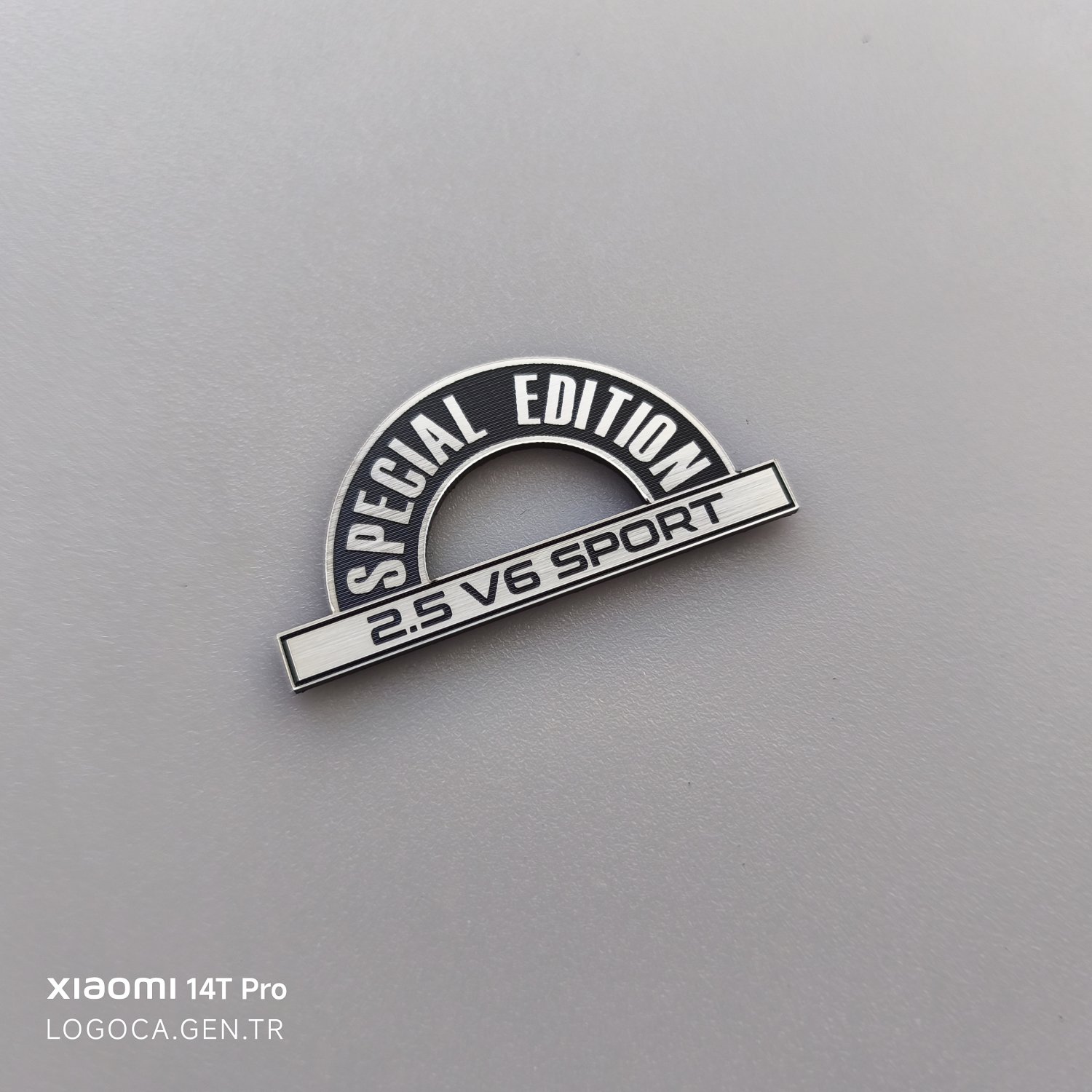 Kişiselleştirilebilir Yarım Daire Araba Etiketleri - Özelleştirilmiş Araç Aksesuarları - Resim 8