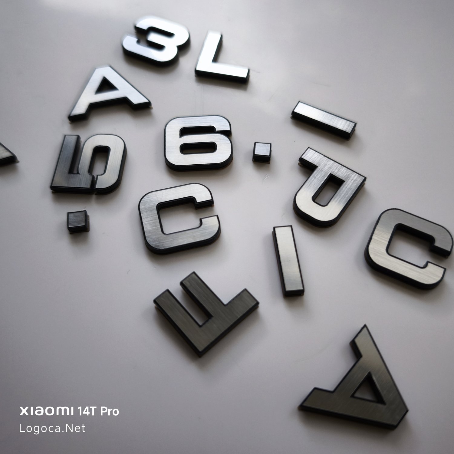 Kişiye Özel 3D Plastik Harf Dekorasyon - İsim, Yazı, Numara - Resim 2