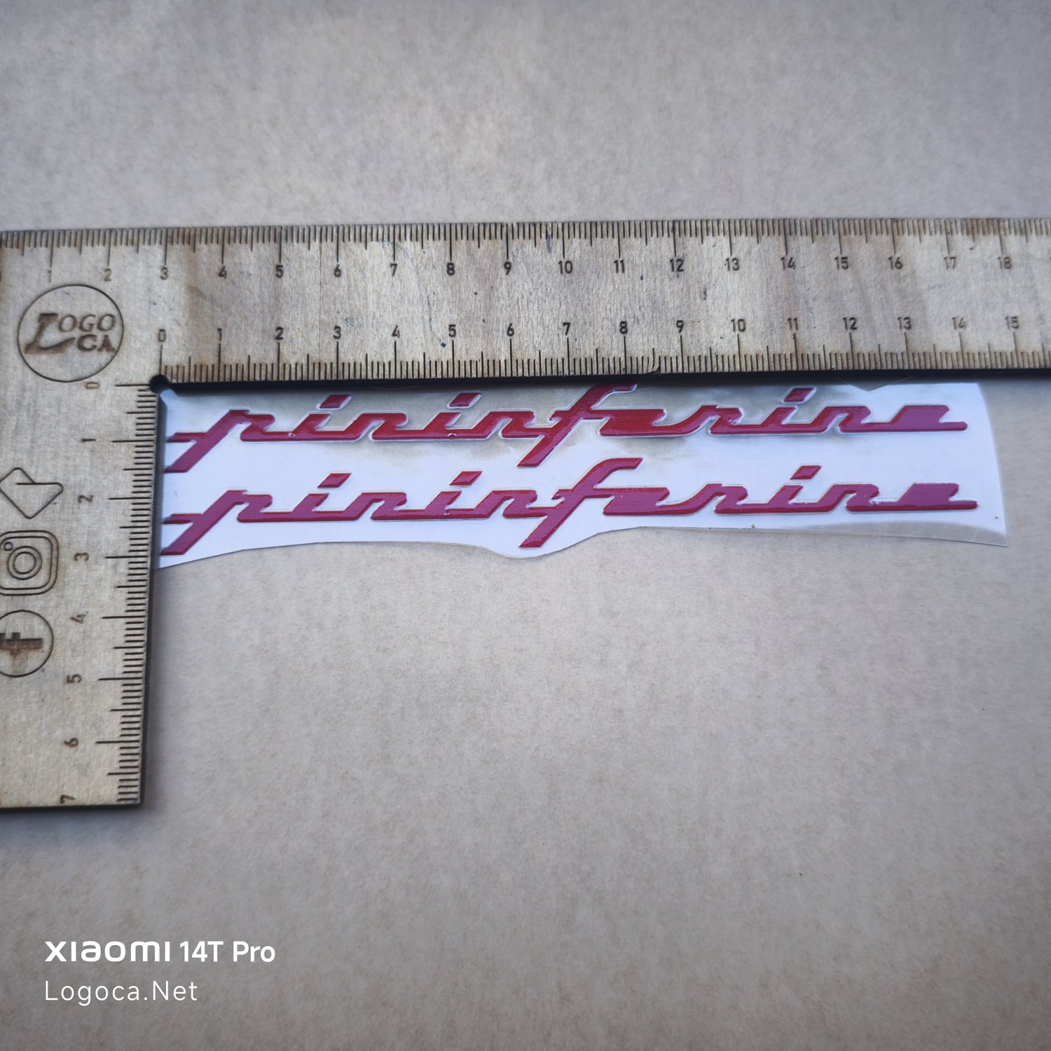 Pininfarina UV Etiket 2 li takım | Dayanıklı, Şık ve Koruyucu