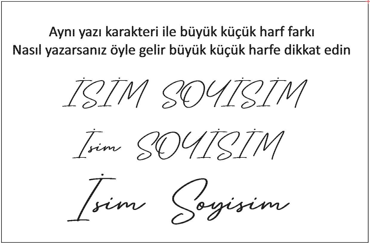 Araca özel  Kişiselleştirilebilir Renkli 100x35mm Etiket - Resim 4