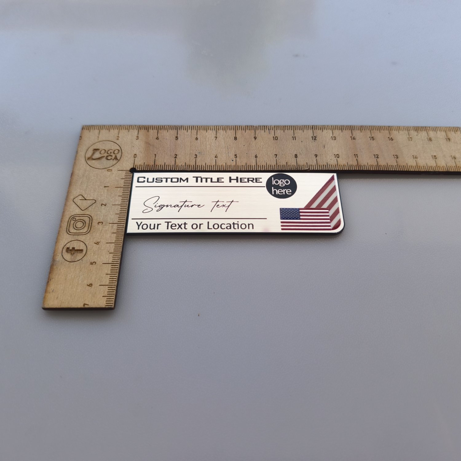 Araca özel  Kişiselleştirilebilir Renkli 100x35mm Etiket - Görsel 10