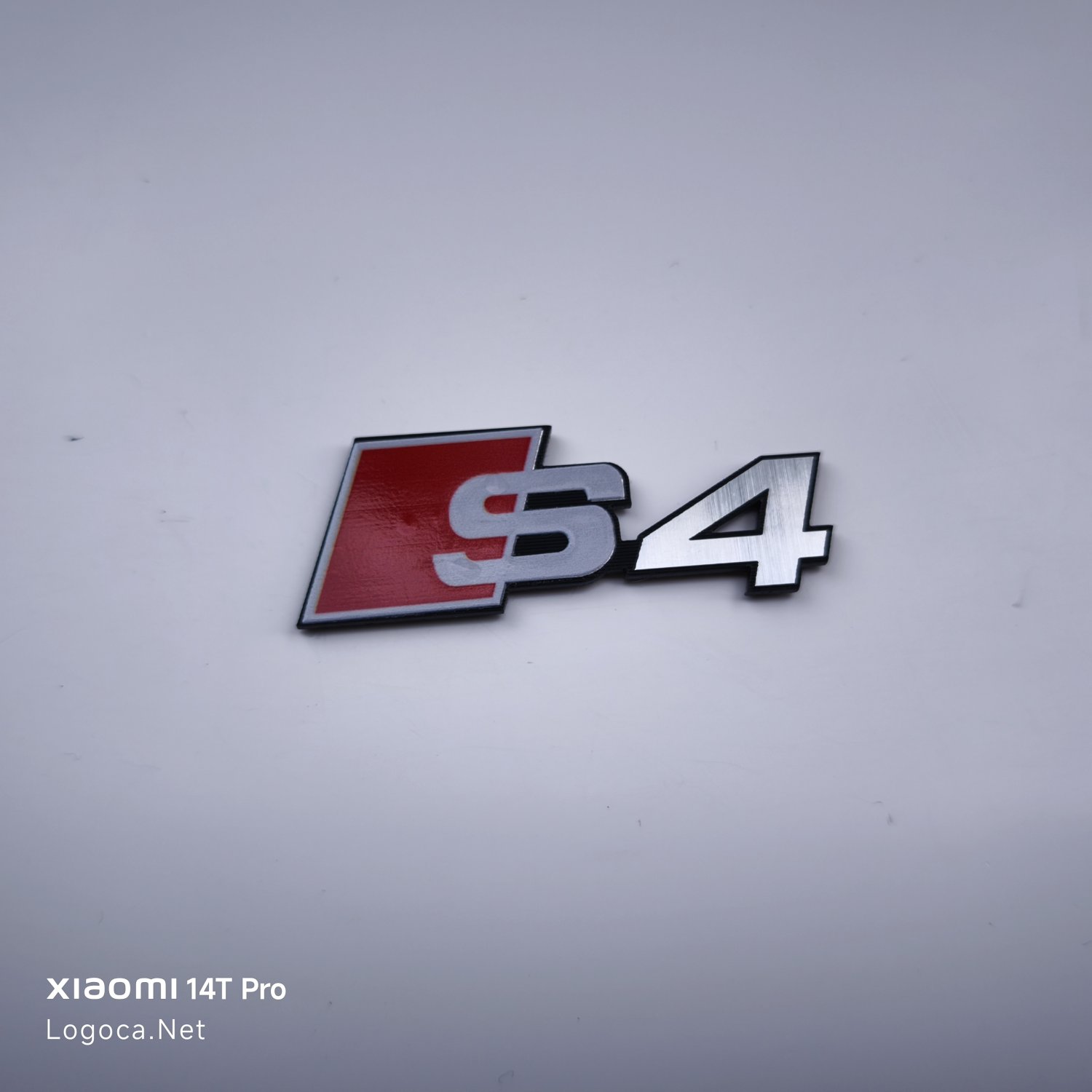 Audi S4 Araç Logosu Amblem Çıkartması - Dayanıklı Plastik - Renkli - Resim 4