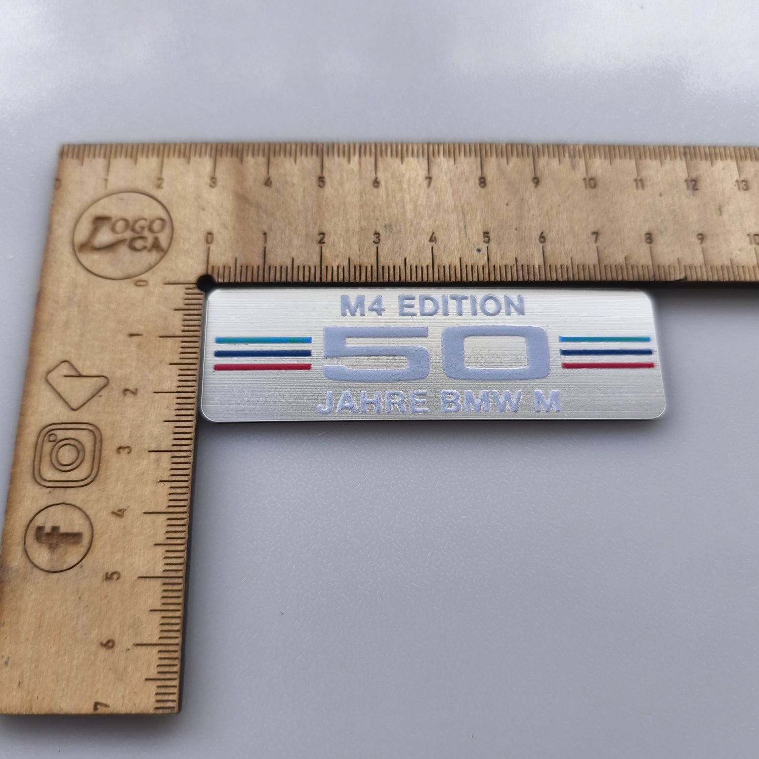 BMW M3 ,M4,M5 Editon 50 jahre bmw M etiket - Resim 5