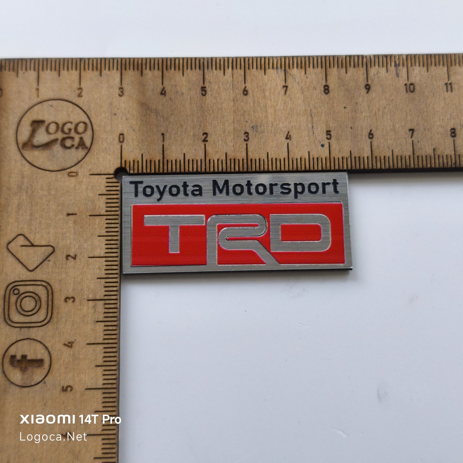 Toyota motorsport TRD  ve toyota racing developer etiket  - Resim 3