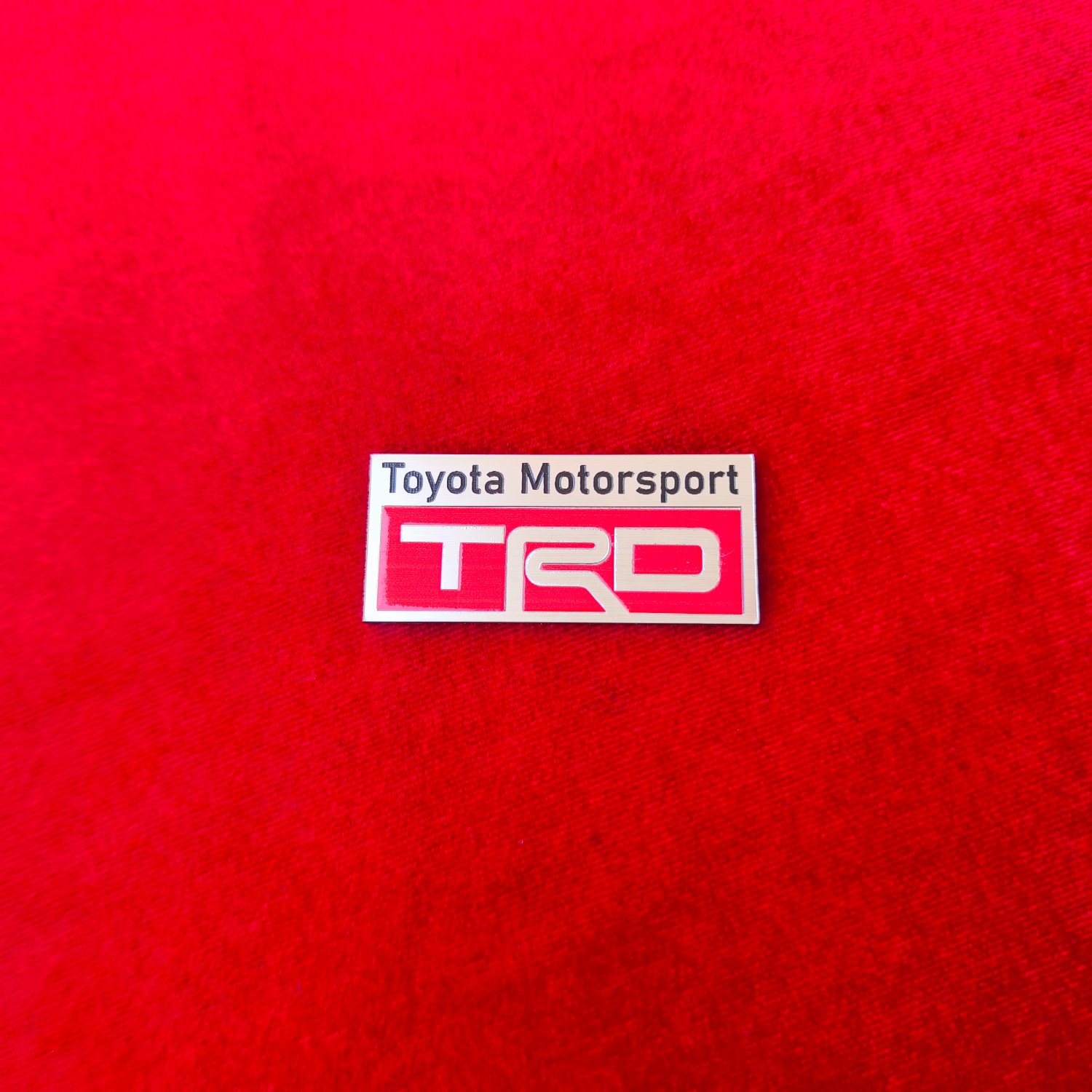 Toyota motorsport TRD  ve toyota racing developer etiket  - Görsel 2