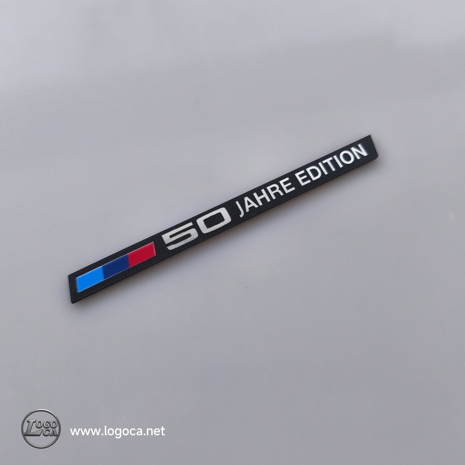 BMW  50 jahre edition plastik etiket - Resim 6