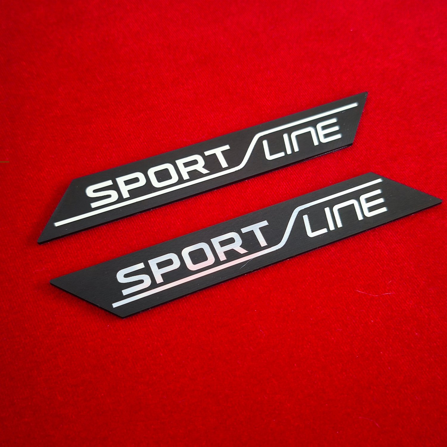 Skoda Kodiaq  Uyumlu Sportline Yan Çamurluk etiket Seti (Sağ-Sol Takım) - Görsel 12